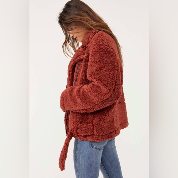 We The Free Jackets & Blazers - Free People So Cozy Slouchy Moto Jacket